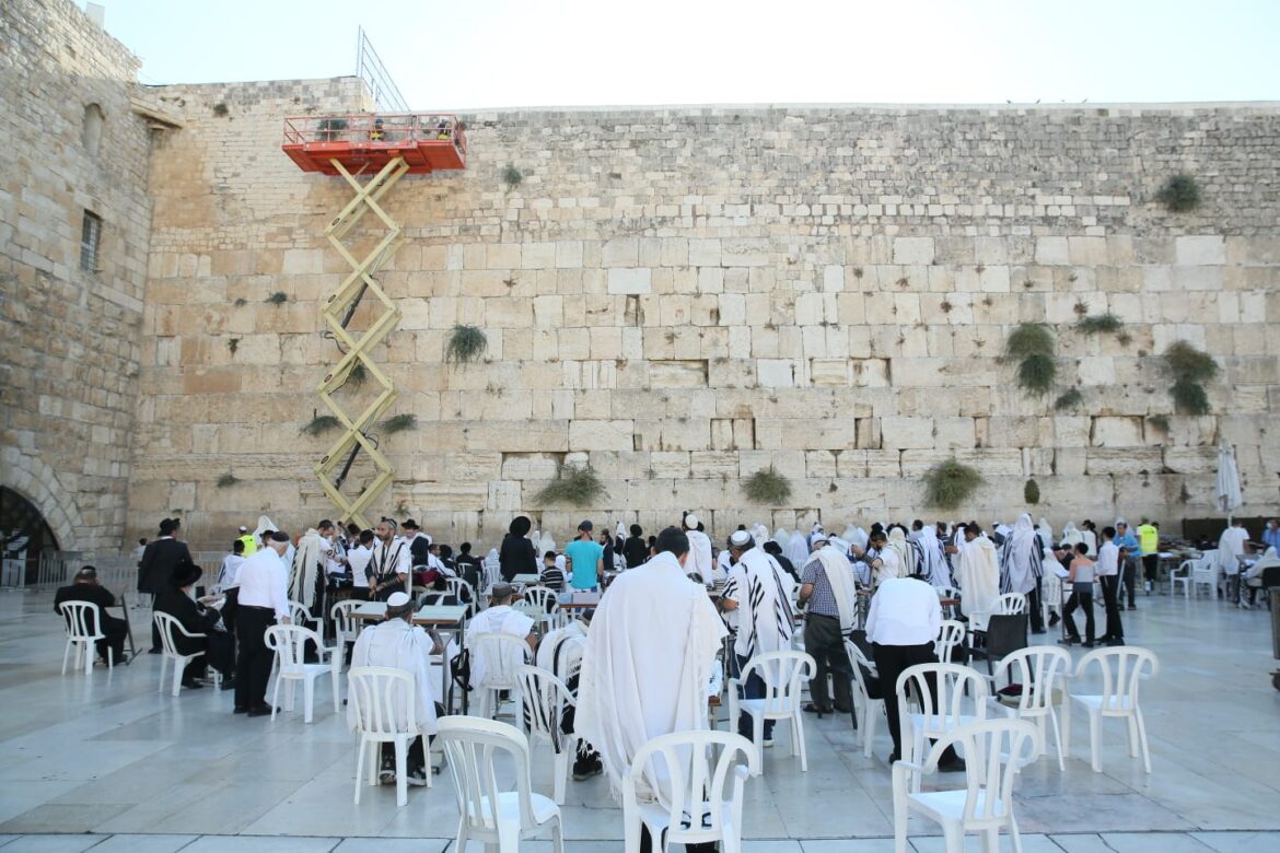 בדיקת אבני הכותל ערב תשפב (3)